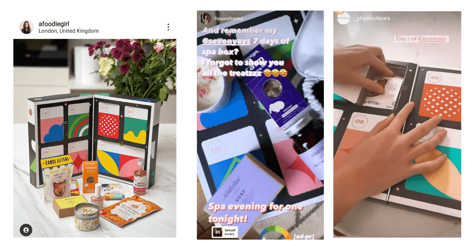 SevenYays Influencer Campaign