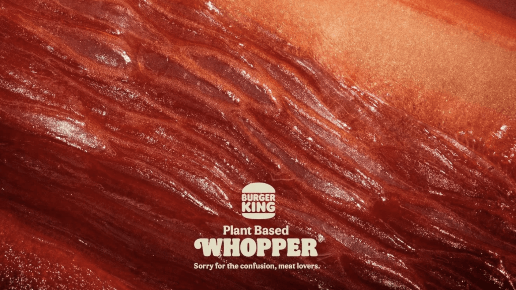 Burger King Meat? Print campaign